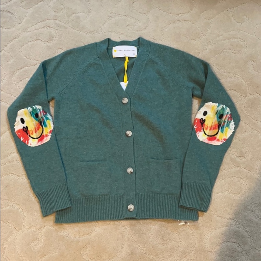 NWT Kerri Rosenthal cashmere cardigan